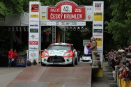 Rallye Český Krumlov: Start